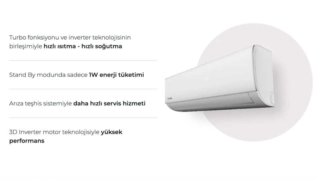 DAİKİN Klima | Daylux (9000-12000-18000-24000 BTU/H) (3 YIL TAM GARANTİ)