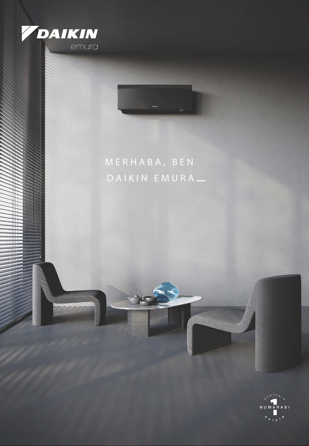 DAİKİN Klima | Emura (9000-12000-14000-18000 BTU/H) (Beyaz) (10 YIL TAM GARANTİ)