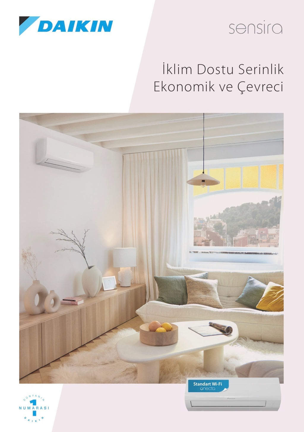 DAİKİN Klima | Sensira (9000-12000-14000-18000-24000 BTU/H) (6 YIL TAM GARANTİ)