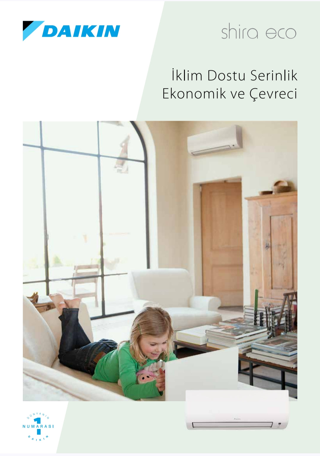 DAİKİN Klima | Shira Eco (9000-12000-18000-24000 BTU/H) (6 YIL TAM GARANTİ)